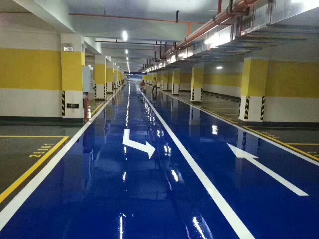 祝賀新華世紀(jì)園車庫改造項目順利驗收_博歌建材