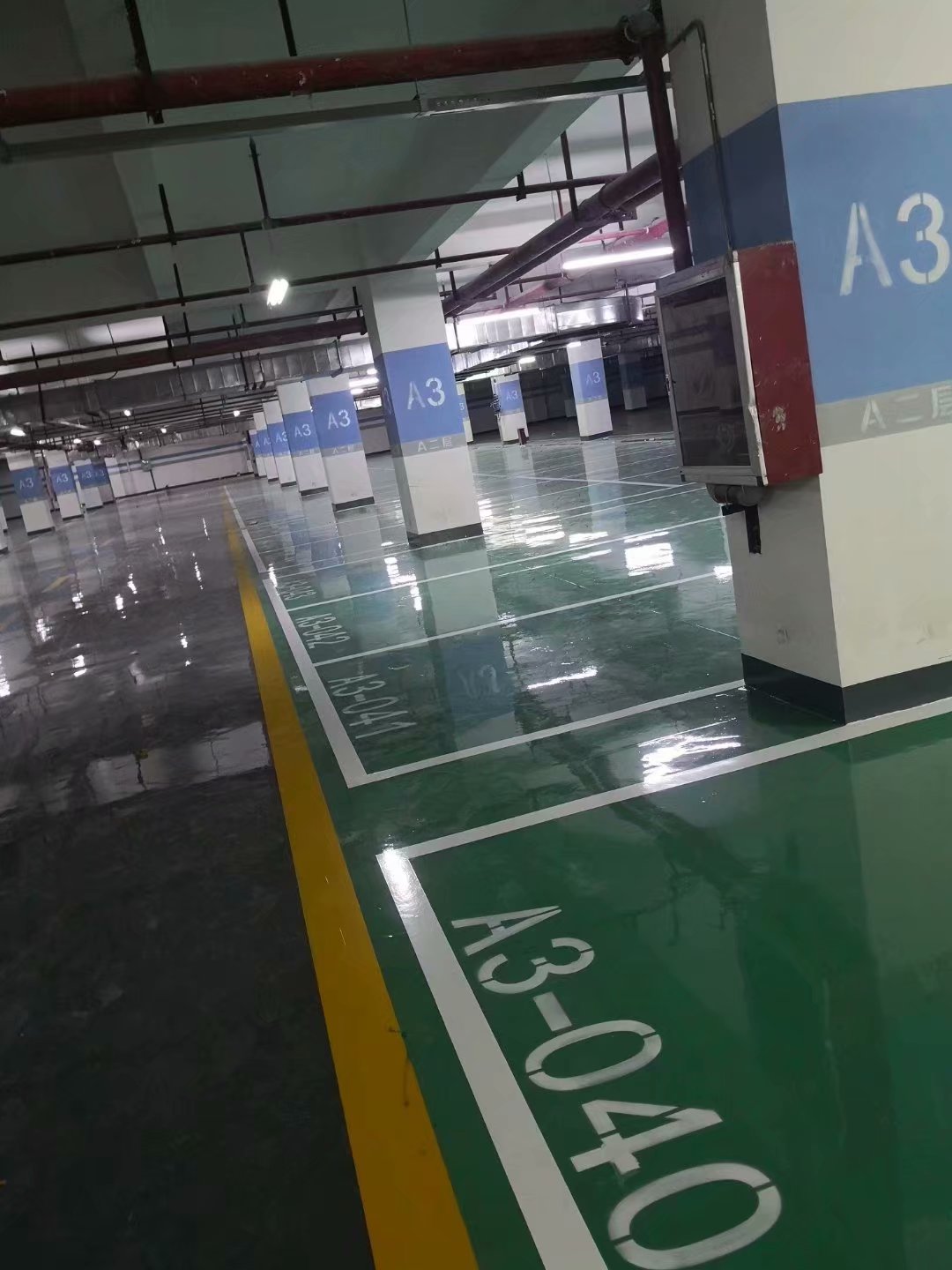 祝賀我司上海電影博物館地下車庫修繕工程完美